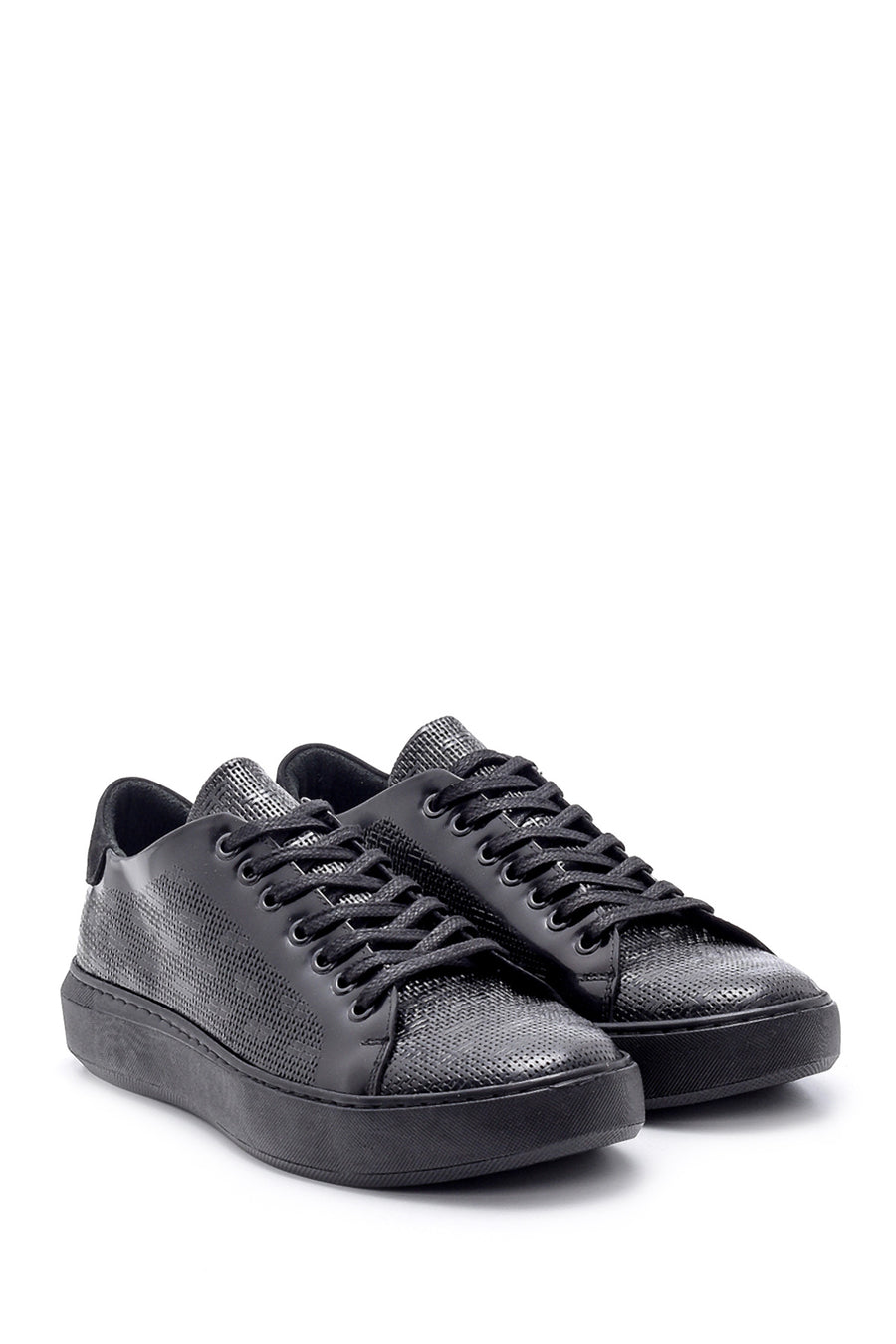 Men's Leather Printed Sneaker