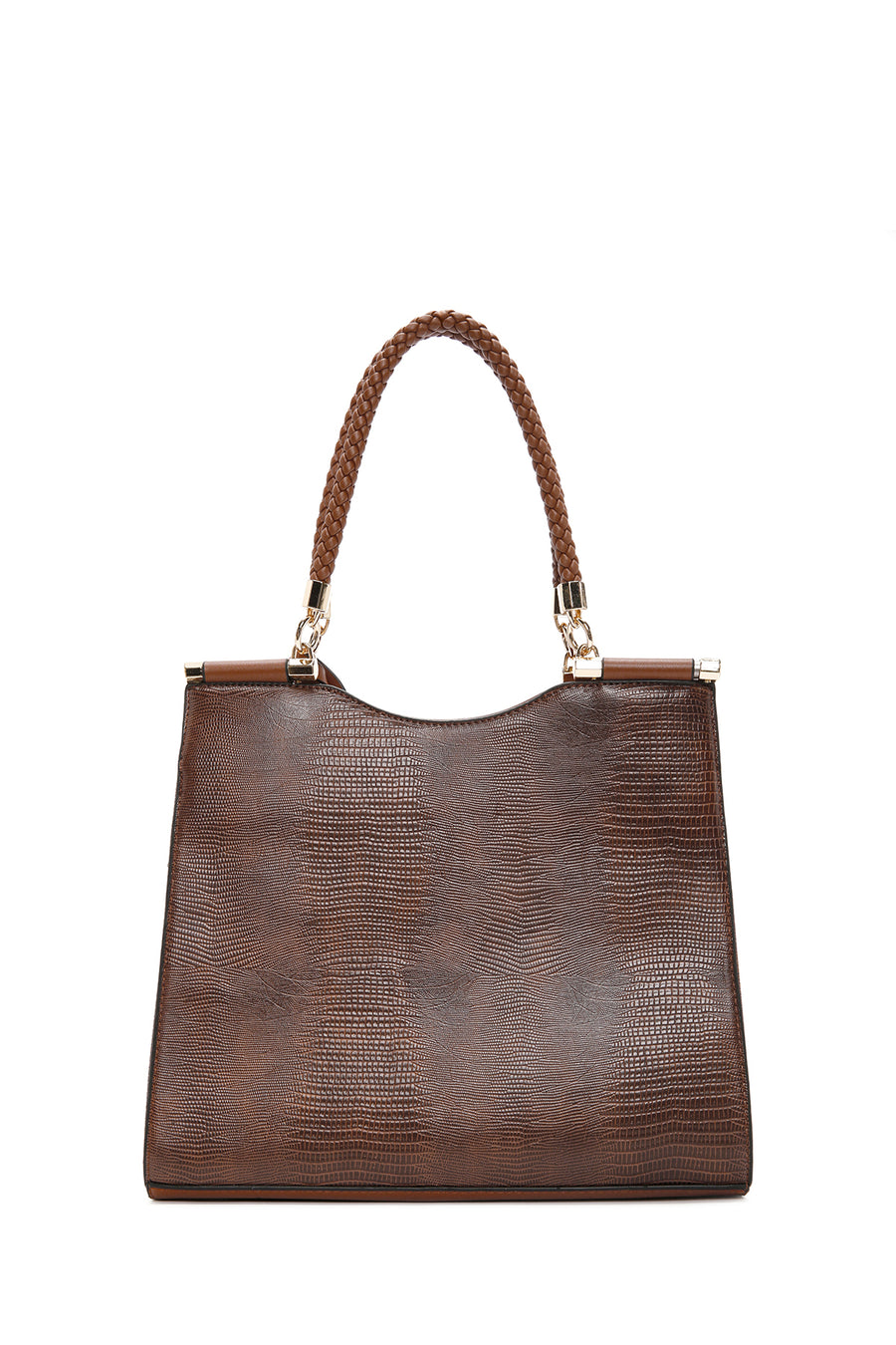 Women's Tan Printed Long Strap Shoulder Bag