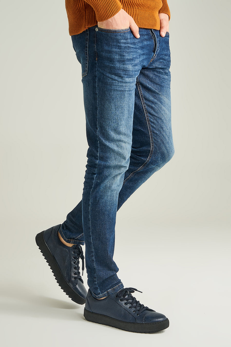 Men's Leather Sneaker