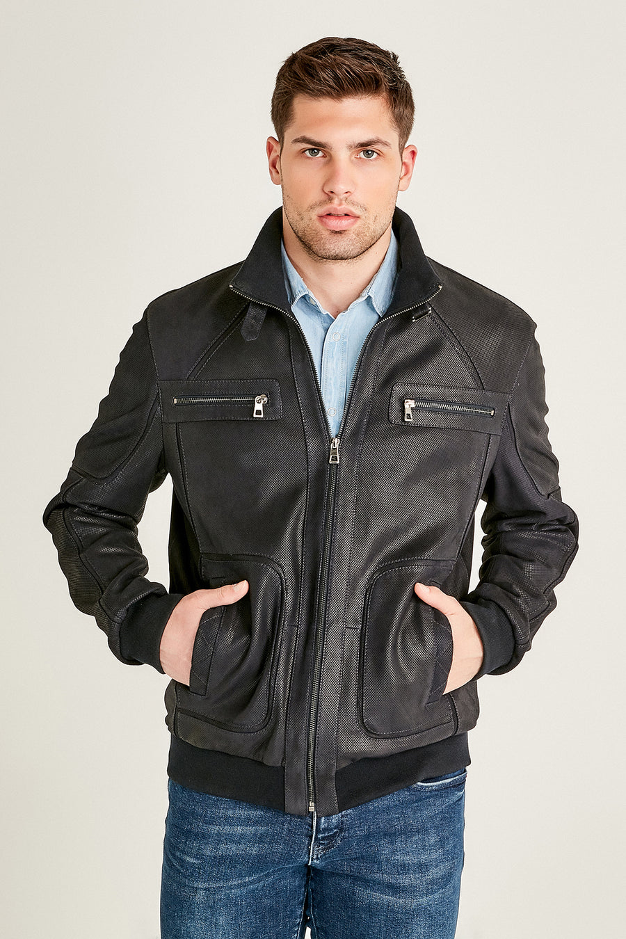 Oliver Men's Leather Jacket