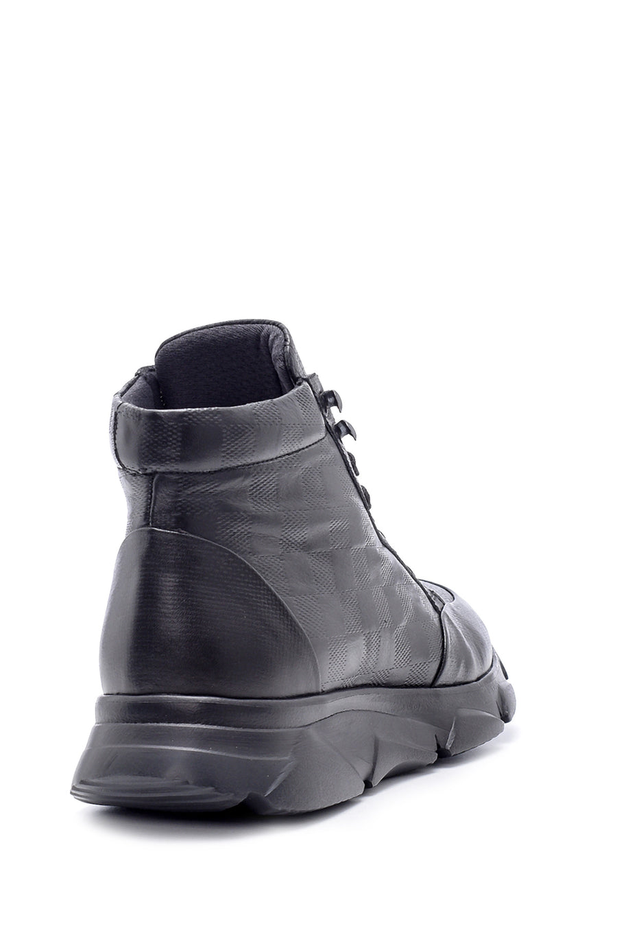 Men's Leather Printed Boots