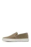 Erkek Vizon Süet Deri Spor Loafer | Derimod