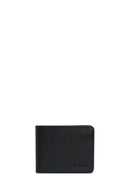 Men's Black Leather Wallet | Derimod