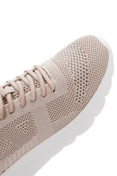 Derimod Zero Women's Beige Thick Soled Sneaker | Derimod