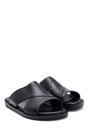 Men's Leather Slippers | Derimod