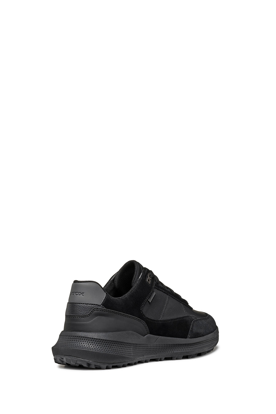 Geox Erkek Siyah Pg1X Abx Bağcıklı Waterproof Deri Sneaker