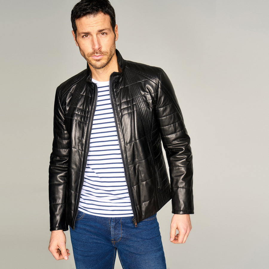 Alves Men's Leather Jacket