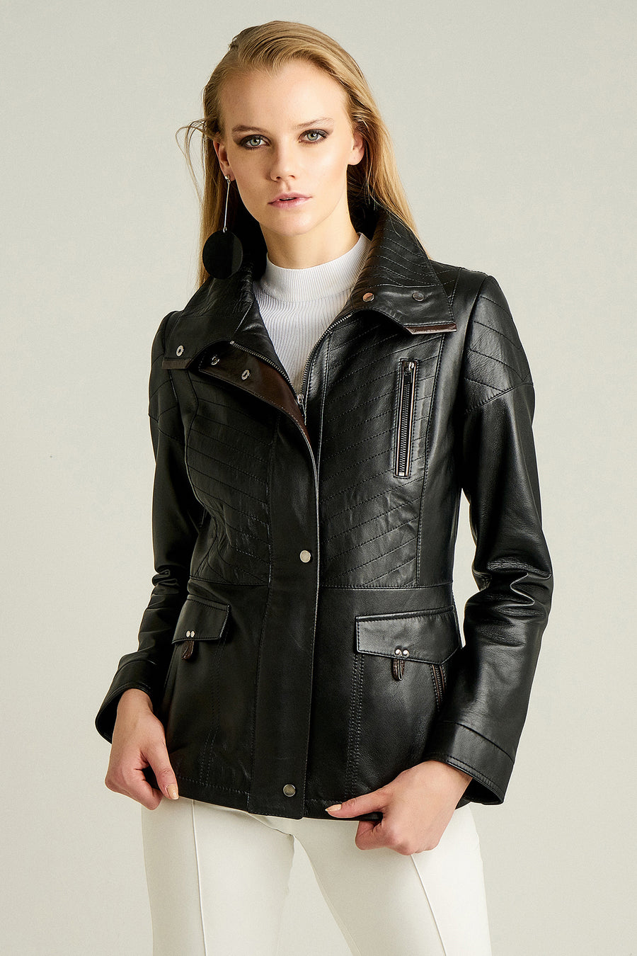 Melrose Women's Leather Jacket