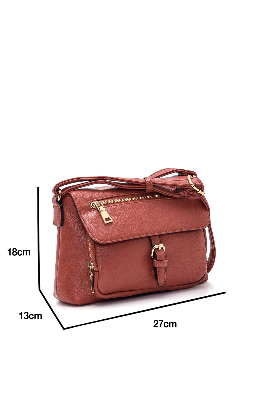 Women's Buckle Crossbody Bag