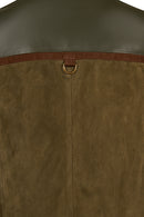 Liberty Woman Khaki Suede Jacket | Derimod