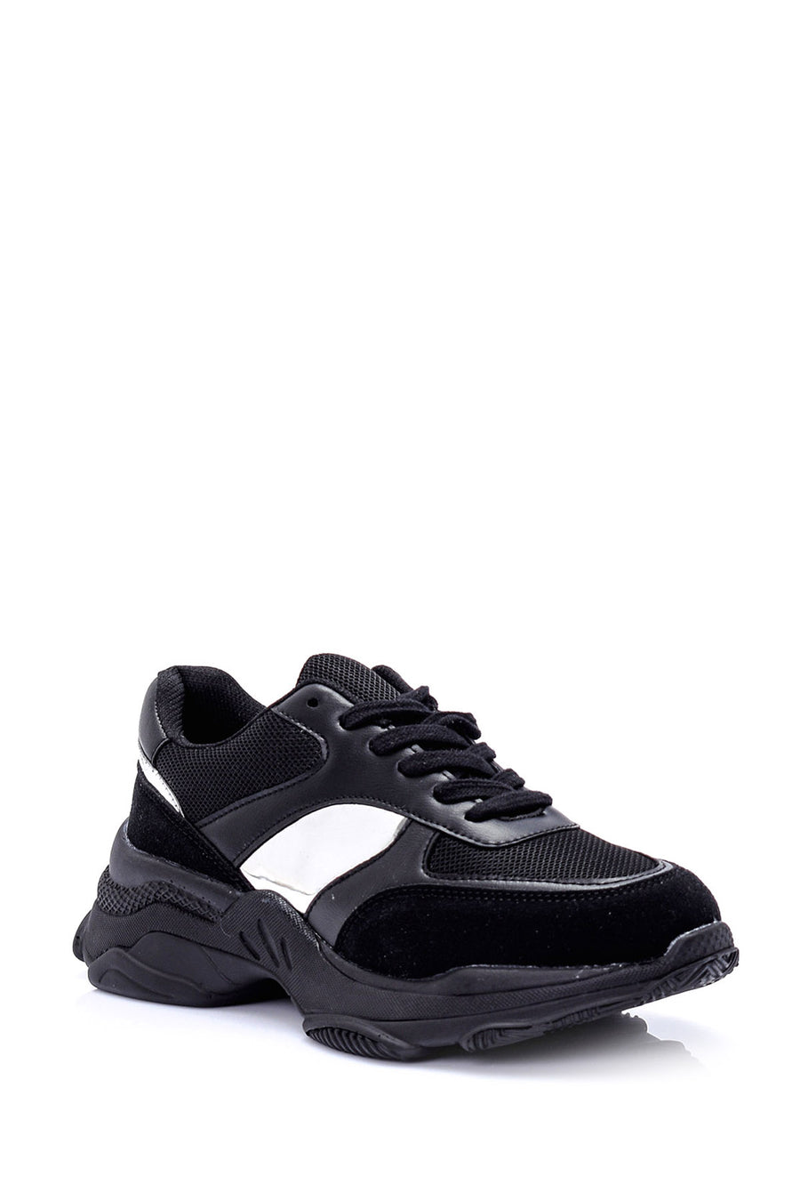 Kadın Süet Detaylı Sneaker