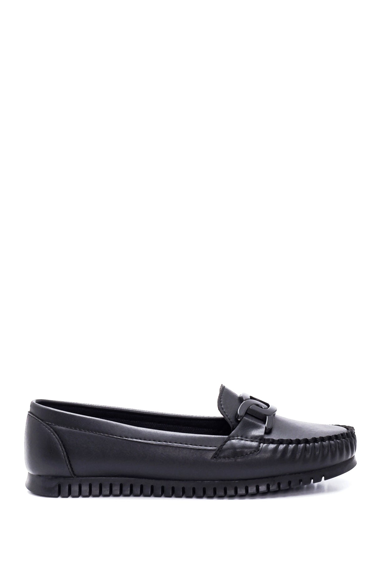 Kadın Zincirli Klasik Loafer 22SFE145718 | Derimod