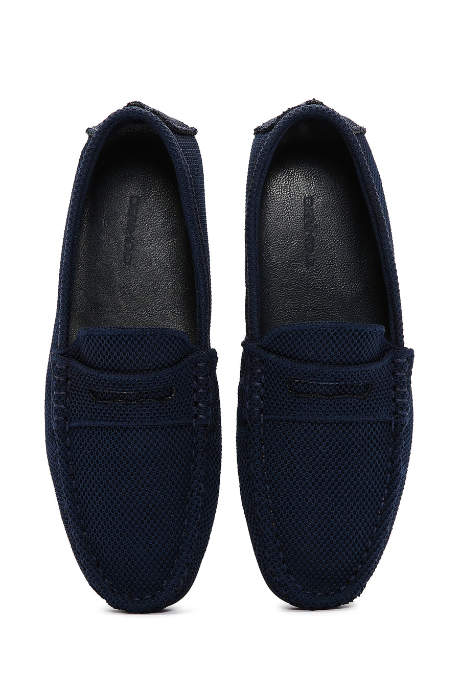 Erkek Lacivert Kumaş Loafer