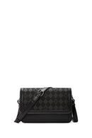 Women's Black Long Strap Crossbody Bag | Derimod