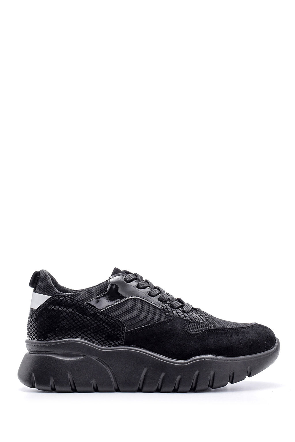 Kadın Süet Detaylı Sneaker