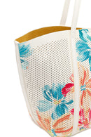Woman Cream Printed Shoulder Bag | Derimod