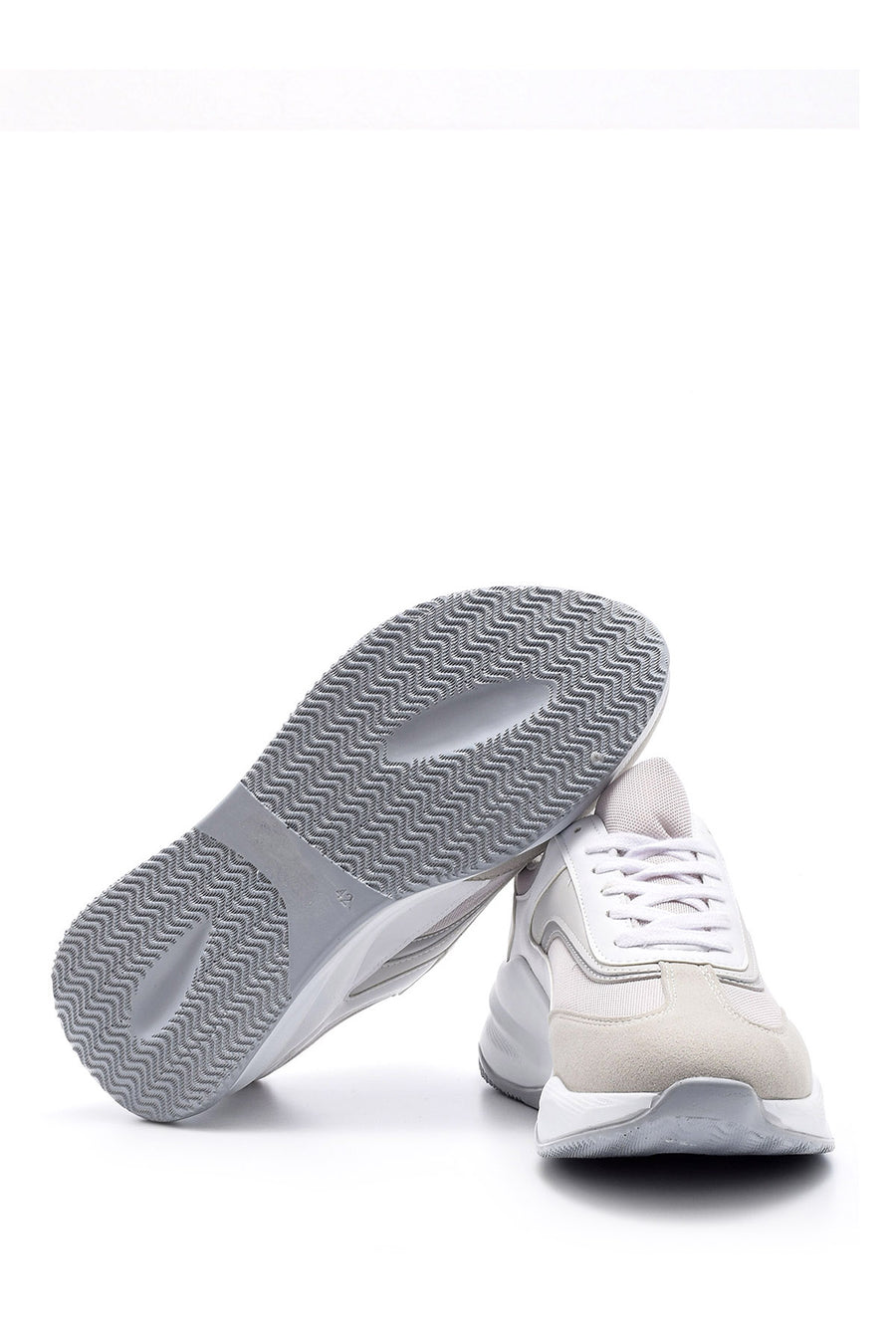 Men's High-Sole Suede Sneaker