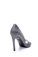 Women's Silver Heeled Shoes | Derimod