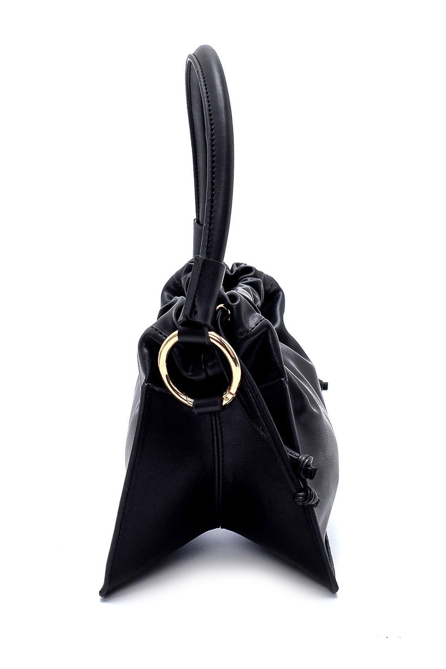Women's Drawstring Detailed Shoulder Bag