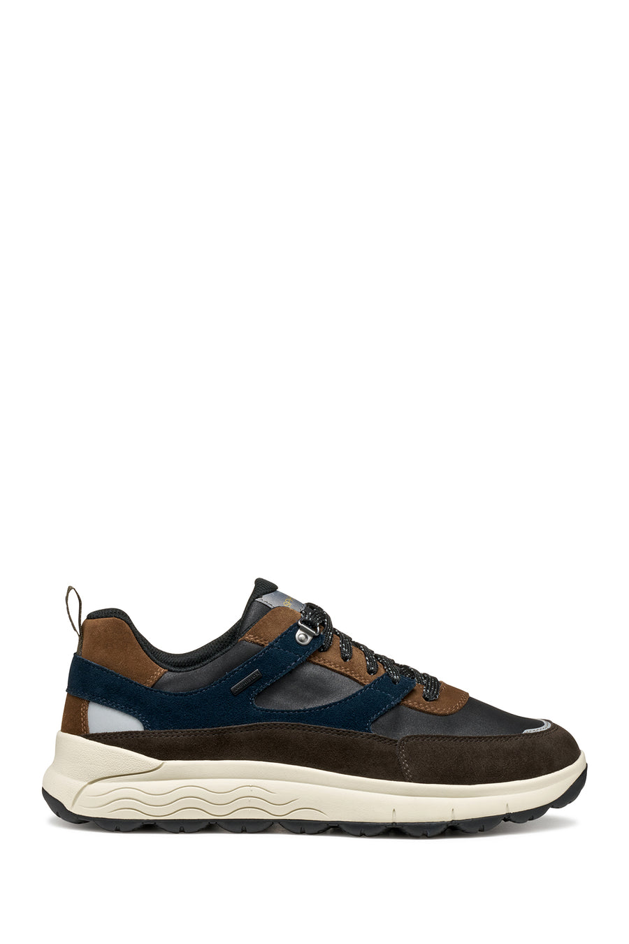 Geox Erkek Kahverengi U Spherıca 4X4 B Abx C - Suede Bağcıklı Kalın Tabanlı Kumaş Sneaker U56FDC022CQC0946 | Derimod