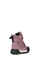 Geox Girl Pink Trekkyup Abx Banded Waterproof Outdoor Boots | Derimod