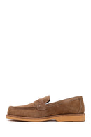 Male Mink Suede Casual Loafer | Derimod