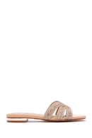 Women's Beige Slippers | Derimod