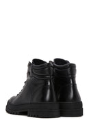 Men's Black Leather Boots | Derimod