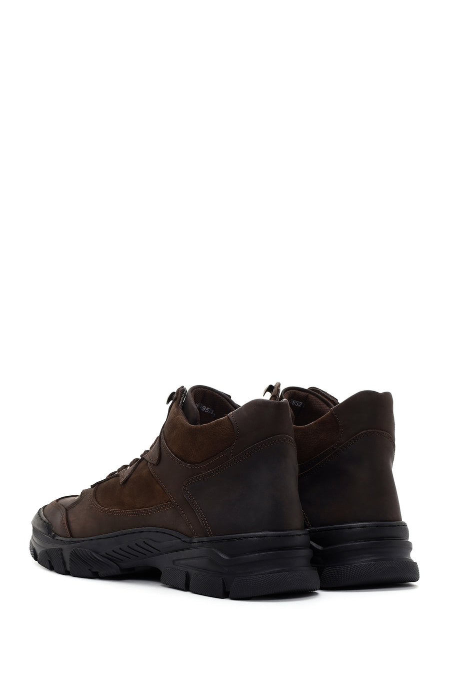 Men's Brown Leather Casual Boots
