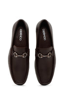 Men's Brown Leather Casual Loafer | Derimod