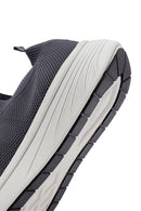 Derimod Zero Men's Gray Thick Soled Fabric Sneaker | Derimod