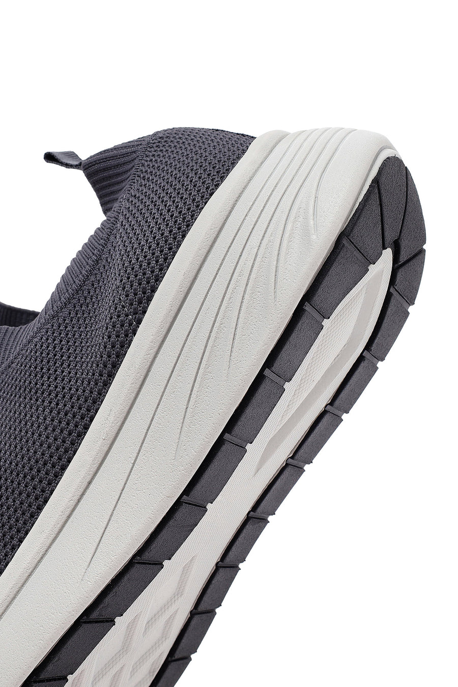 Derimod Zero Men's Gray Thick Soled Fabric Sneaker