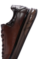 Men's Brown Leather Sneaker | Derimod