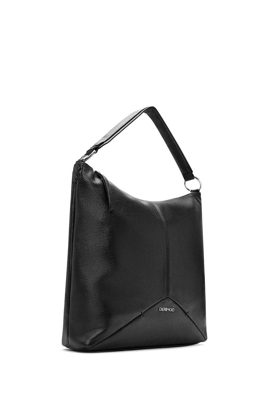 Women's Black Long Strap Shoulder Bag