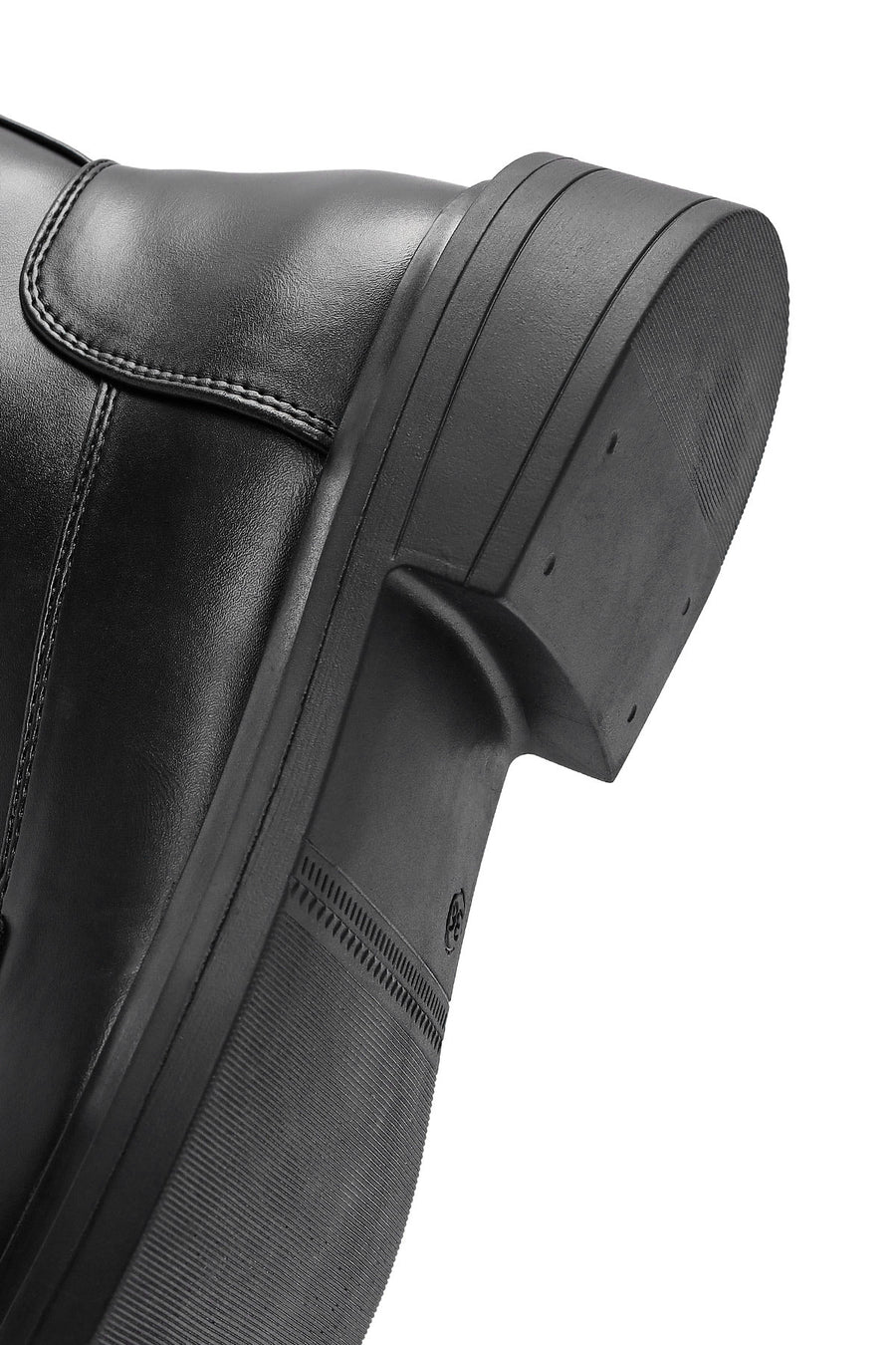 Women's Black Zippered Boots