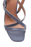Women's Blue Heeled Sandals | Derimod