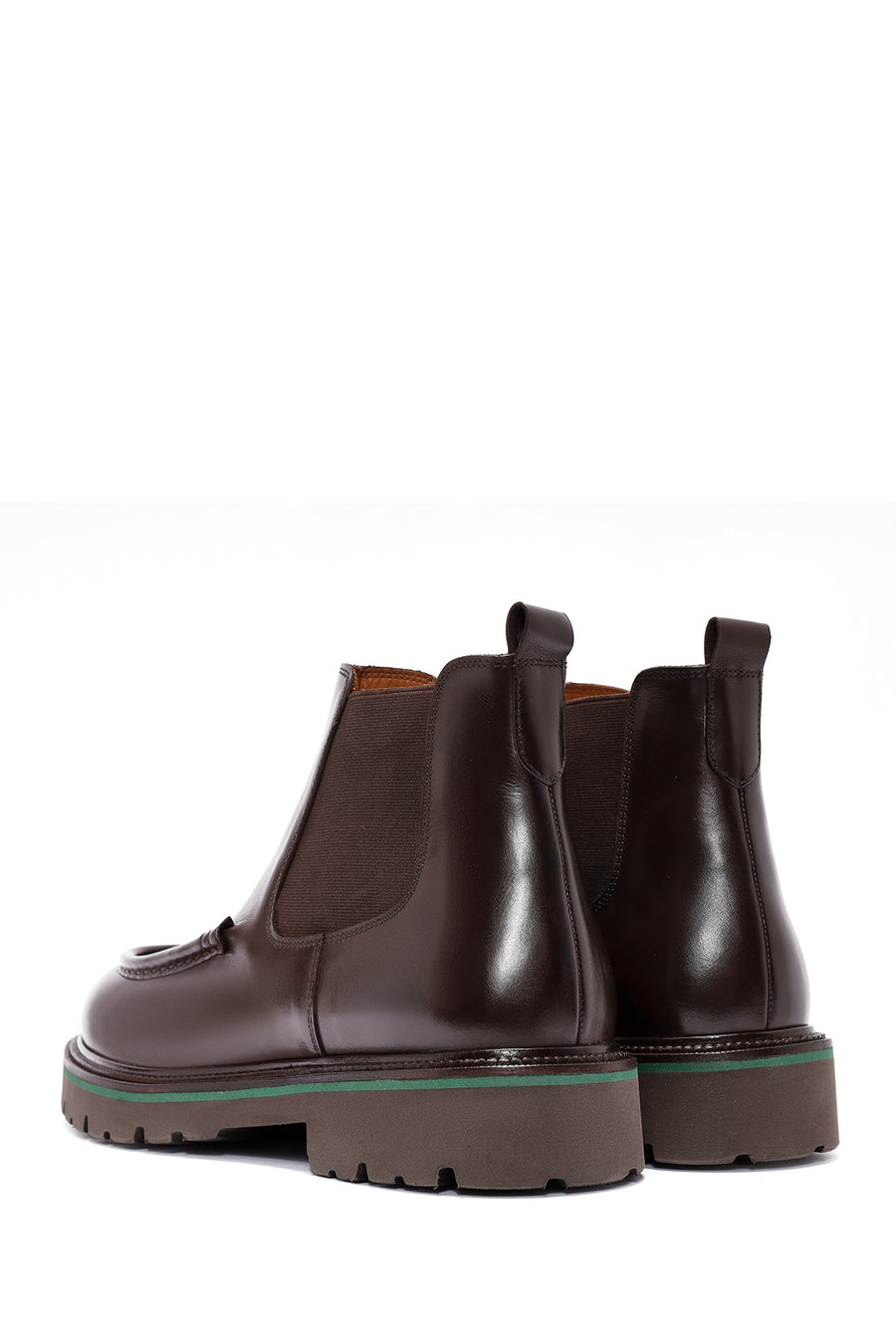 Men's Brown Leather Chelsea Boots