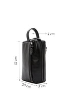 Men's Black Leather Handbag | Derimod