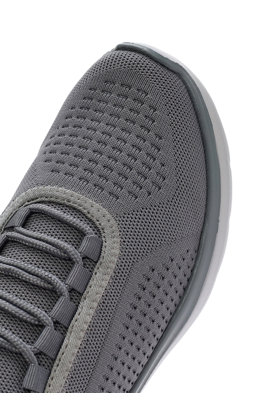 Derimod Zero Men's Gray Lace-Up Thick Soled Sneaker