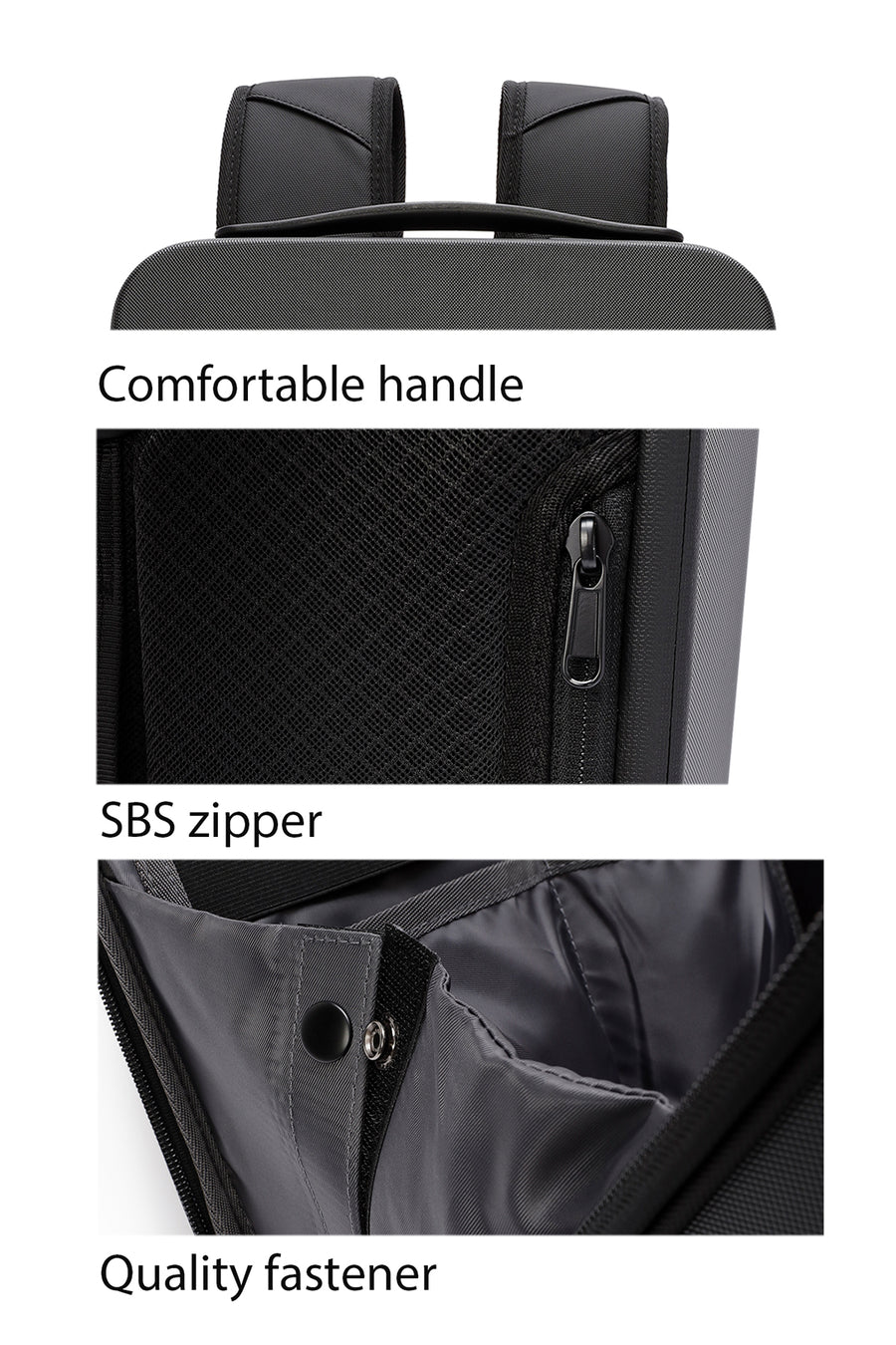 D-Pack Unisex Siyah Teknolojik Sırt Çantası