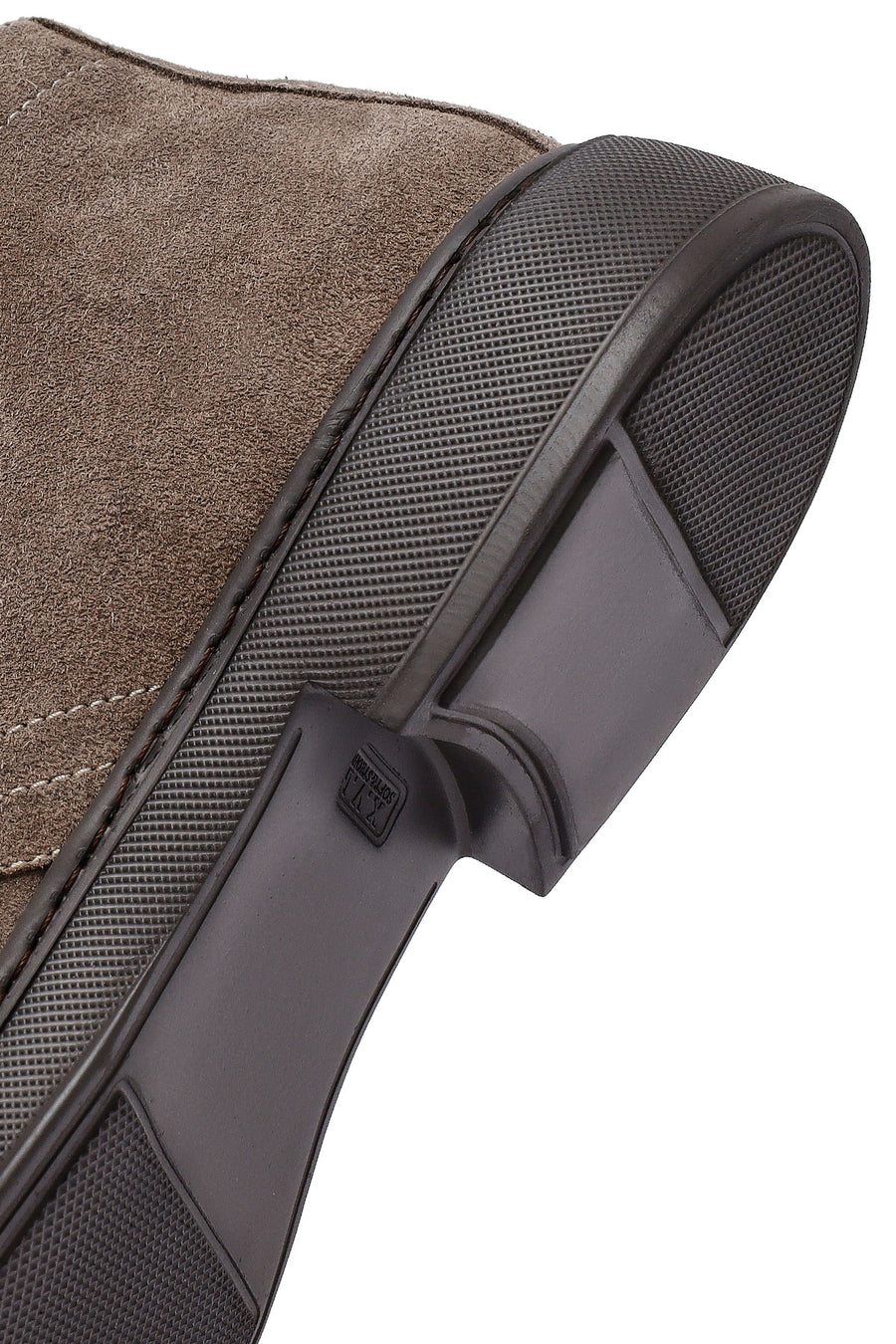 Male Mink Lace-up Suede Boots