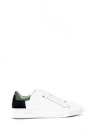 Men's Back Detailed Leather Sneaker | Derimod