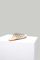 Metal Detaylı Kadın Terlik | Derimod