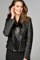 Kendall Women's Leather Jacket | Derimod