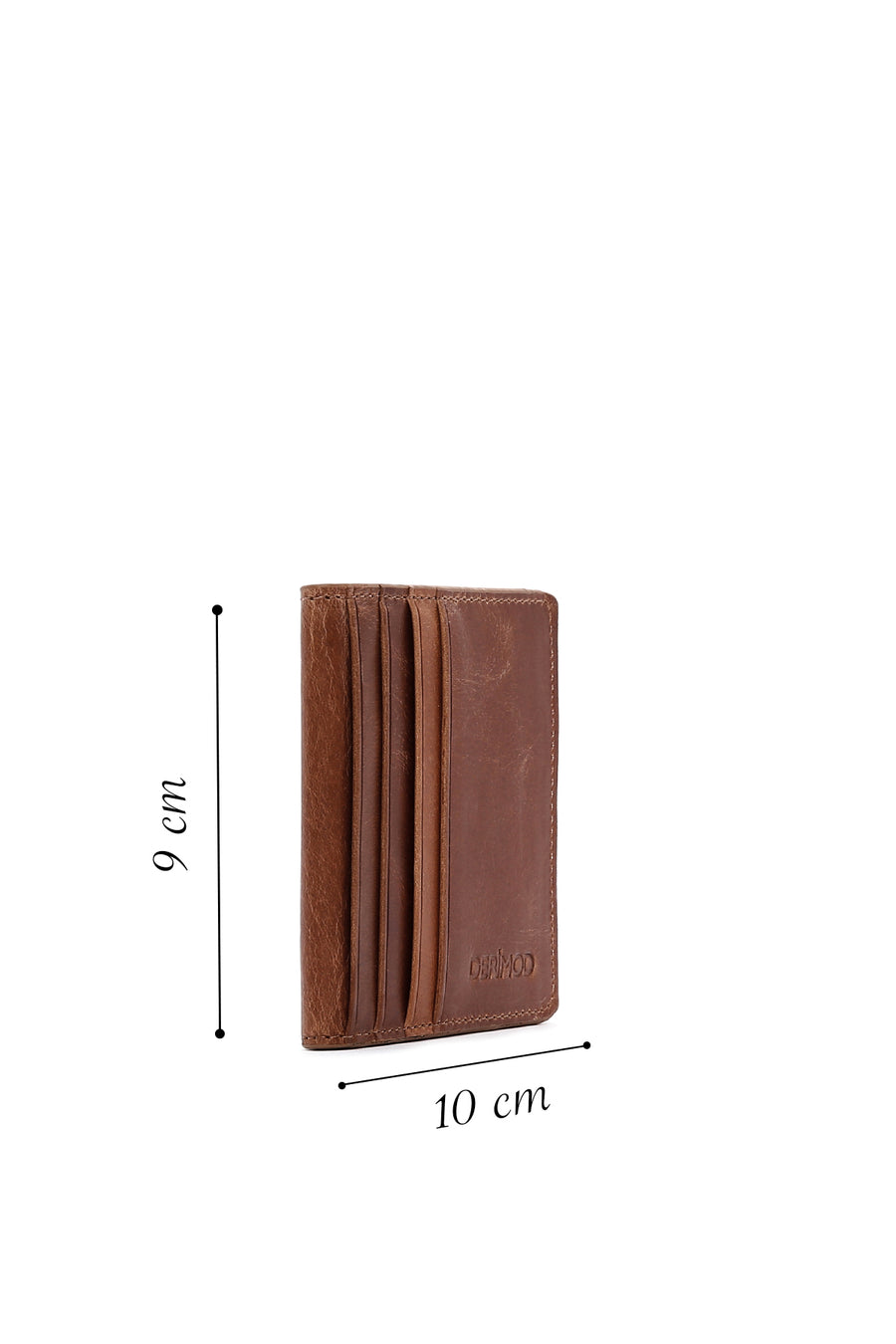 Men's Tan Leather Card Holder