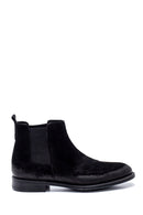 Men's Leather Suede Chelsea Boots | Derimod