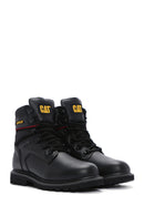 Caterpillar Men's Black Edina WP Waterproof Leather Boots | Derimod