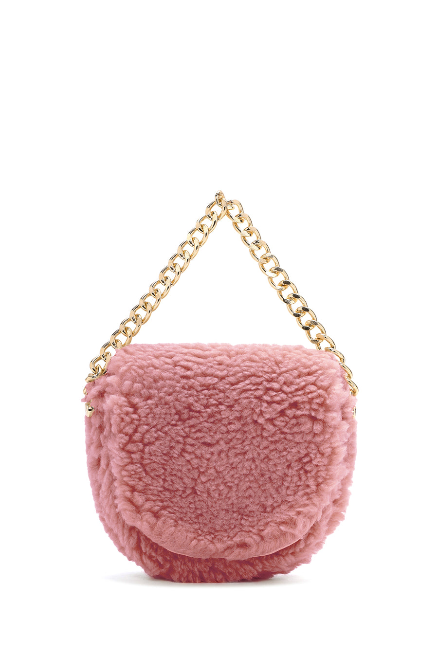Kadın Pembe Peluş Mini Çapraz Çanta 22WBD2852PH | Derimod