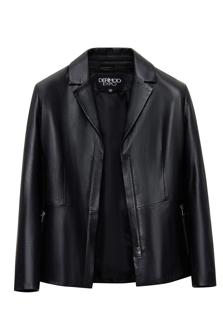 Helen Women's Black Leather Jacket