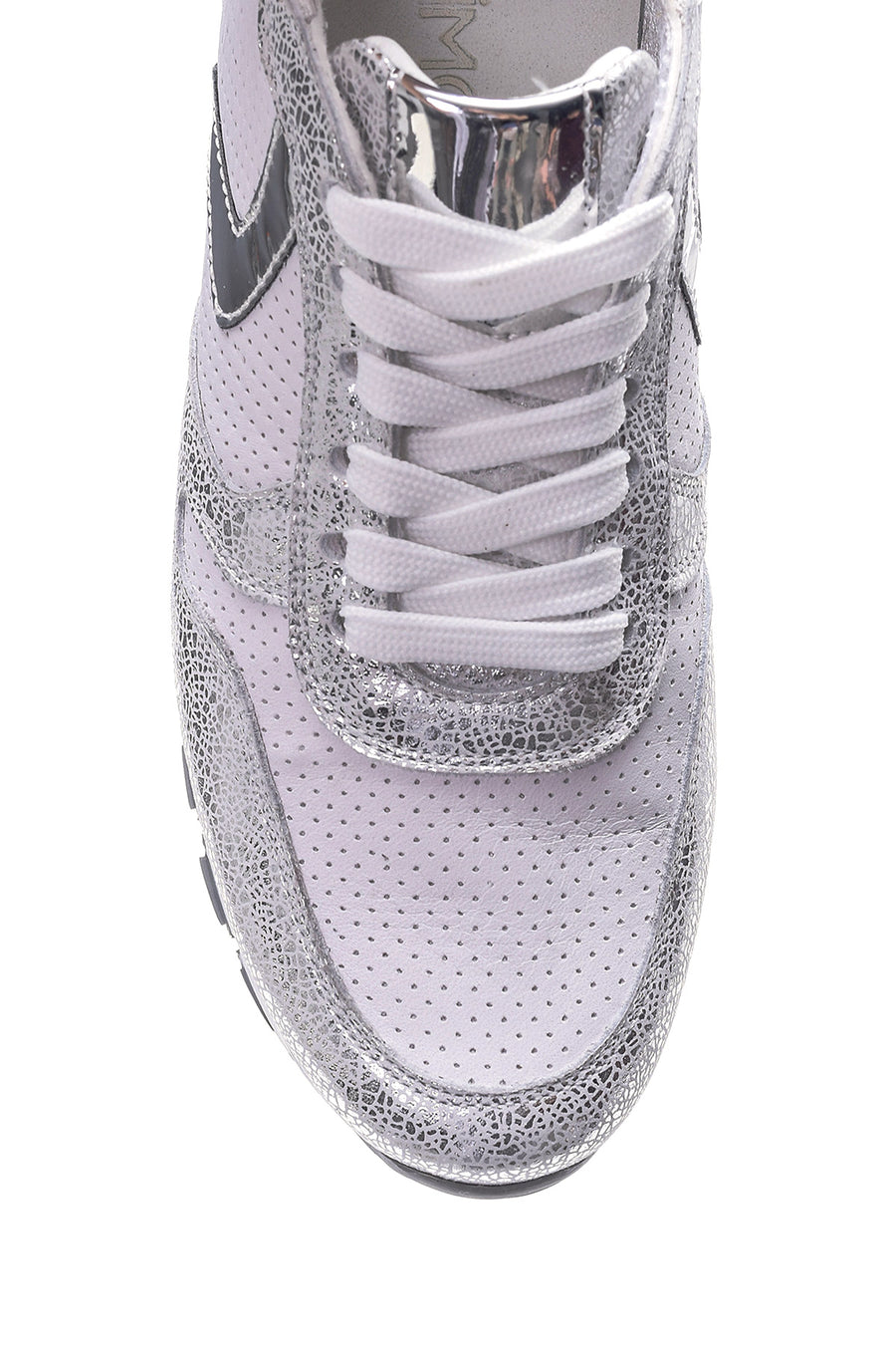 Women's Silver Detailed Sneaker